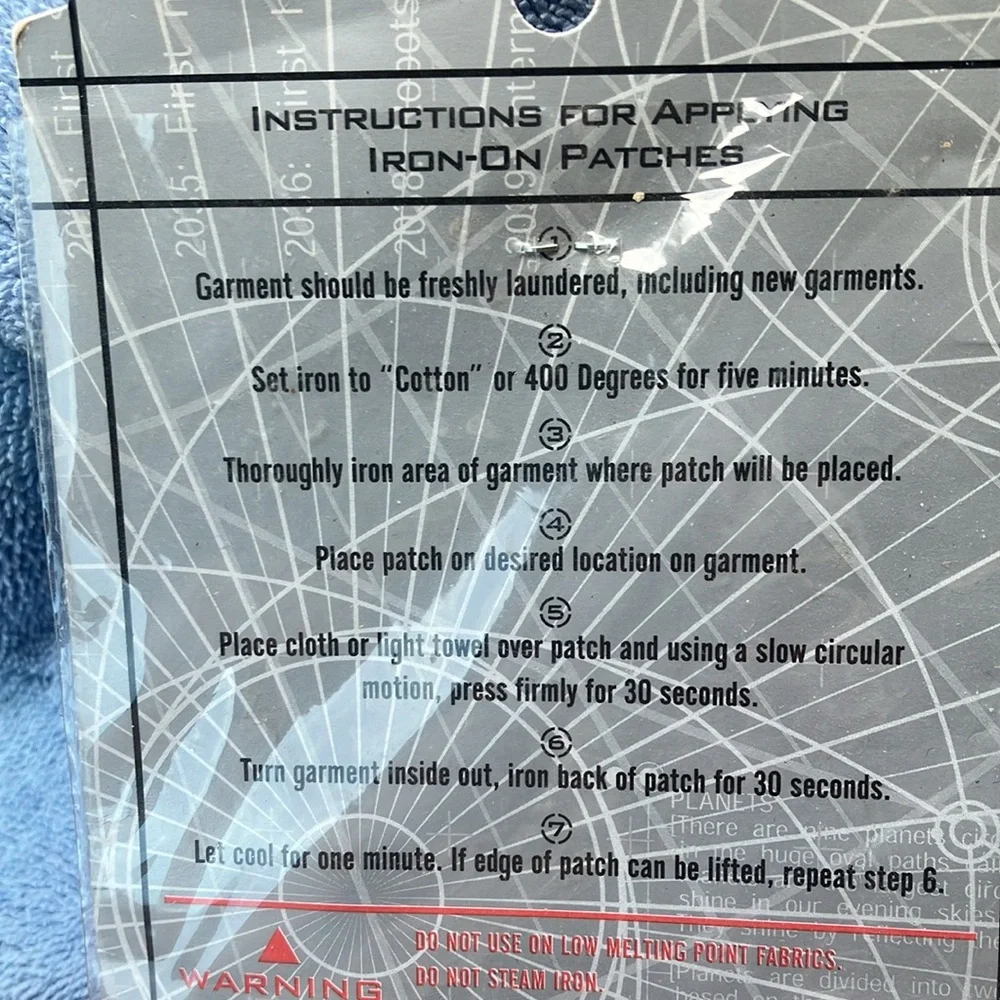 Mission Space Iron-On Patch
